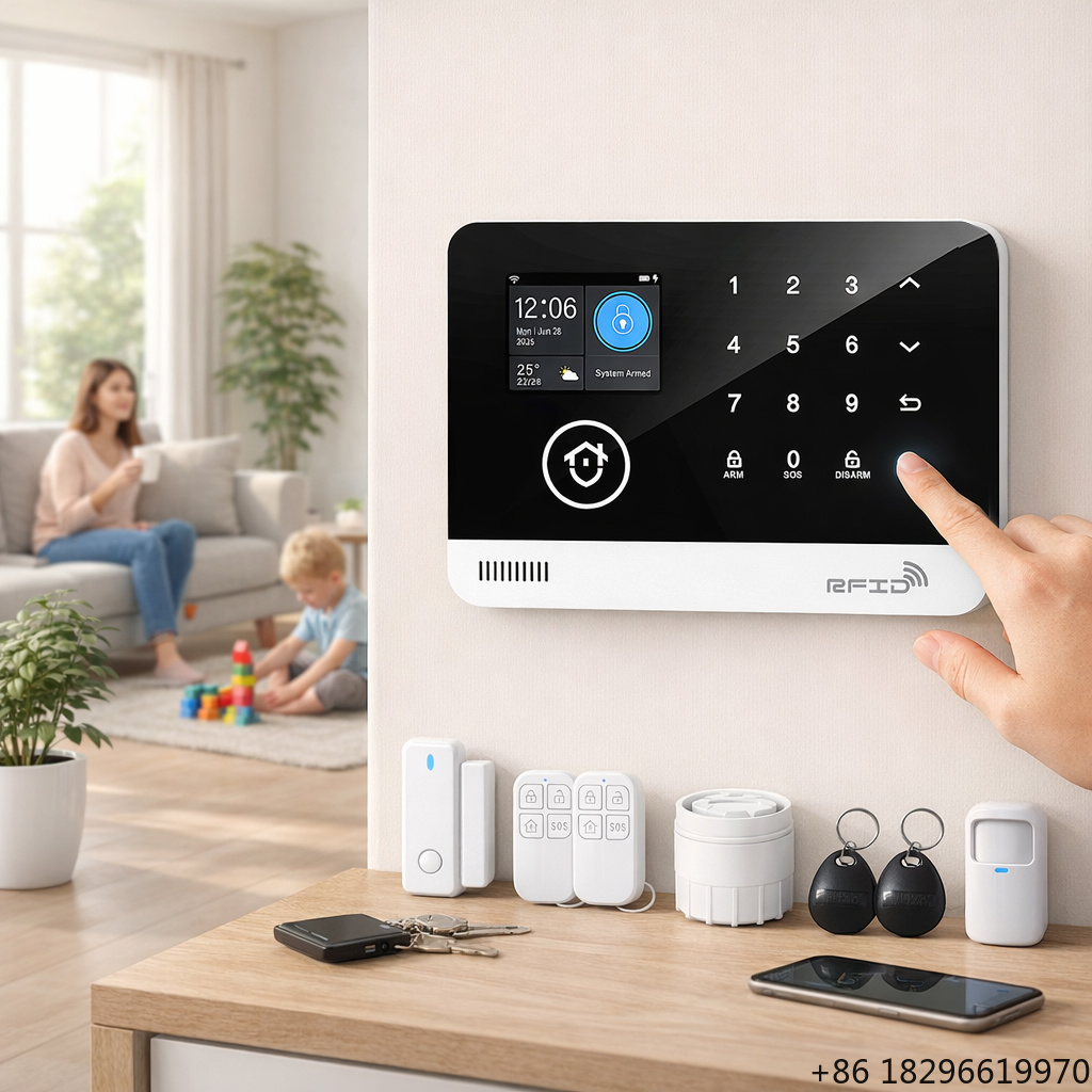 Home Security Battery Replacement - Sistema di Allarme Domestico Intelligente WiFi