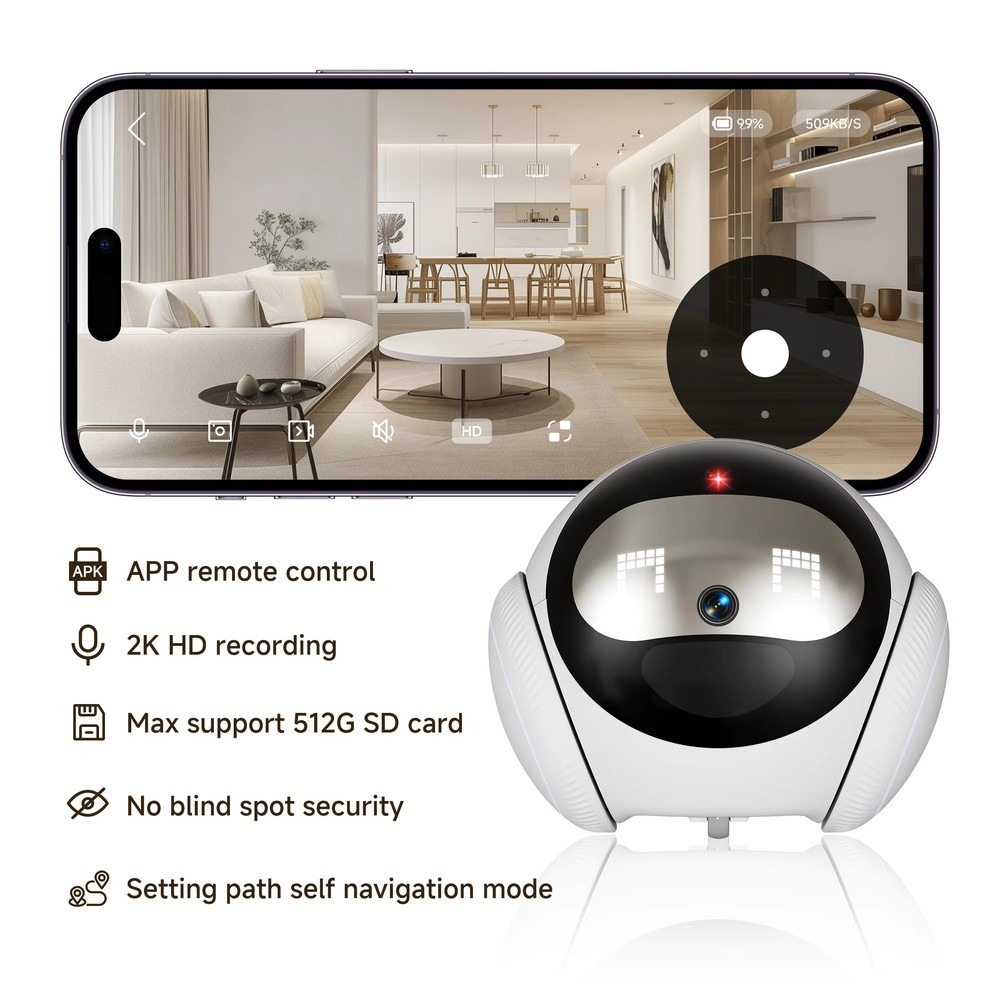 Robot S1 con design originale  - Home Security Robots recensione e prezzo