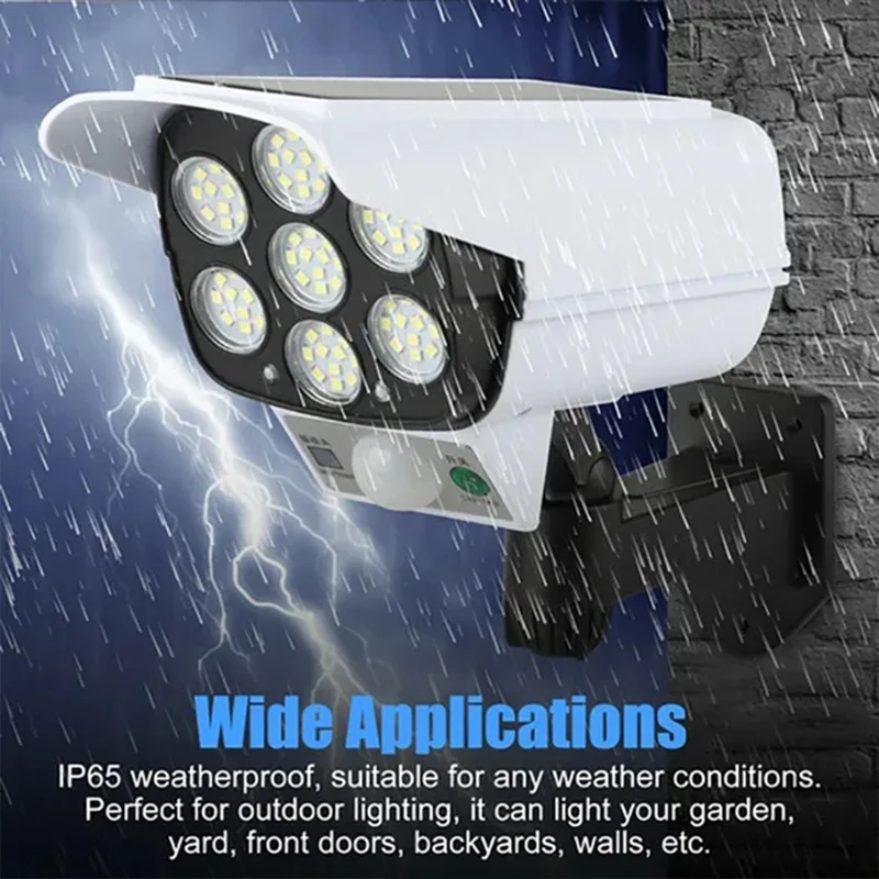 1-2Pack 77LED Sensore di movim - Home Security Flood Lights recensione e prezzo