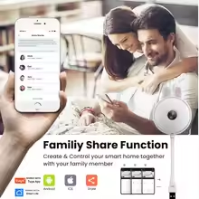 Mini telecamera WiFi Tuya 2K,  - Home Security Flood Lights recensione e prezzo